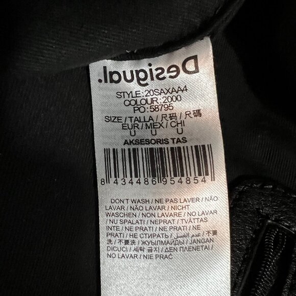 Desigual multicolor large crossbody handbag - Picture 12 of 16